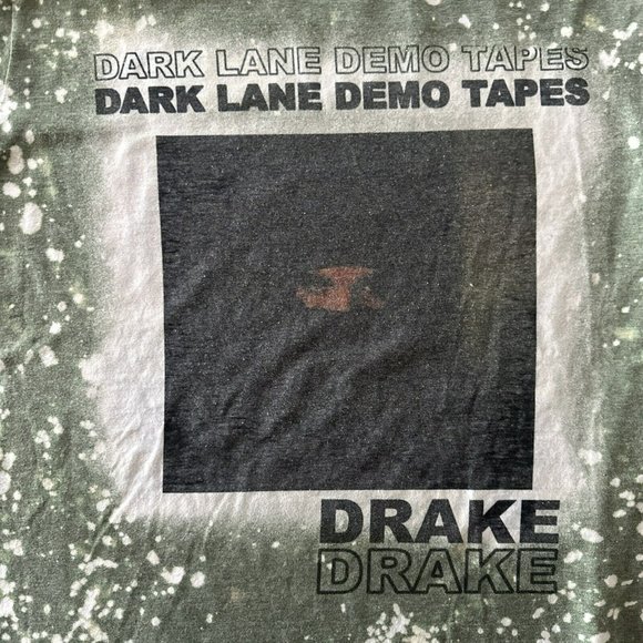 Drake Dark Lane Demo Tapes Acid Washed T Shirt Size S - Picture 1 of 3